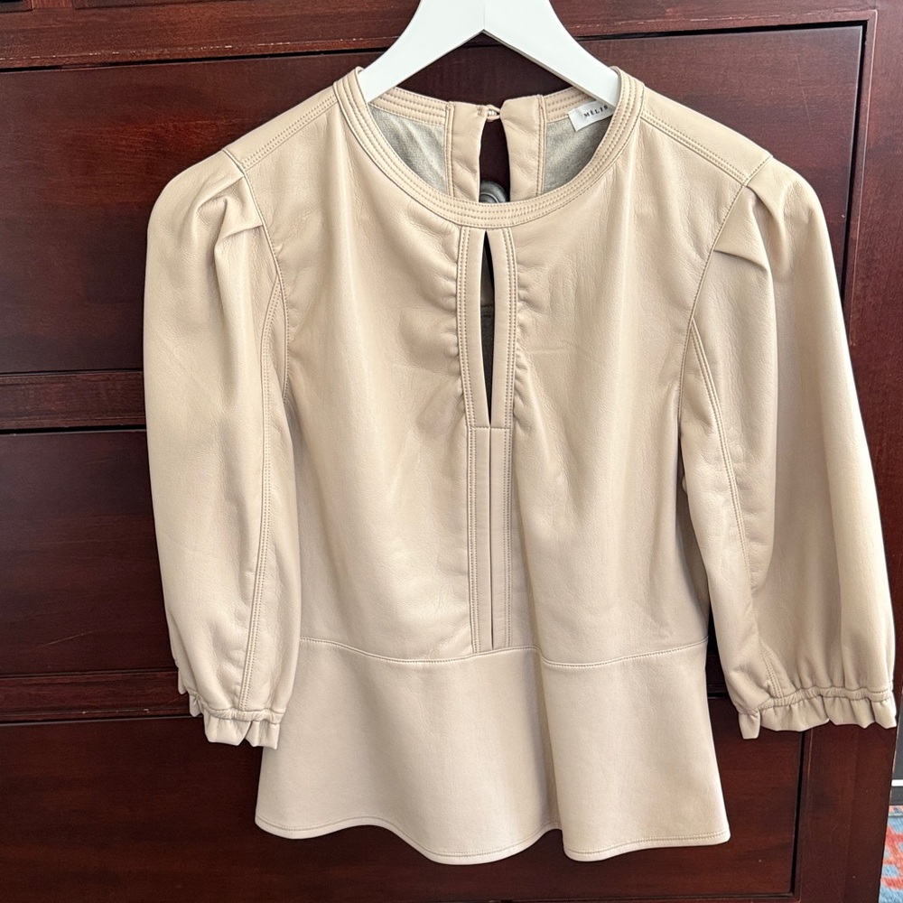 MELISSA NEPTON Cream Blouse